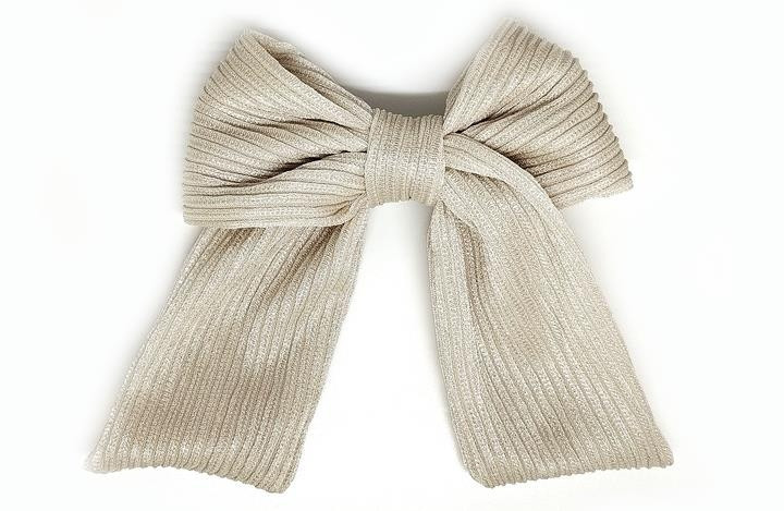 Шпилька для волосся Бант сірий Київ - фото 1