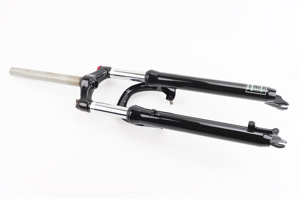 Вилка 29 "амортизаційна, без різьби 1-1/8" (28,6мм), шток 260мм, з ходом 75мм, V/Disk-brake, M Lockout, чорна LJ-641(сталева корона) Київ - фото 2