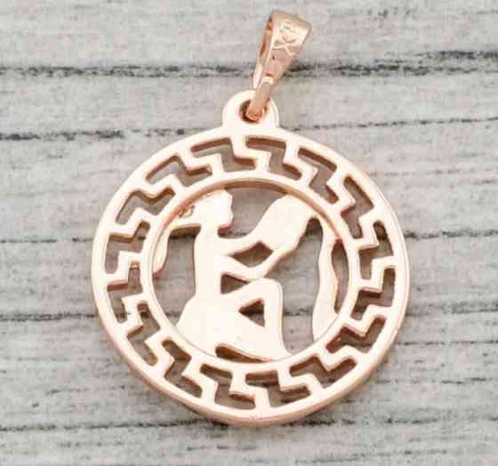 Знак зодиака Xuping 80749 Водолей, размер 28*20мм, позолота РО Киев