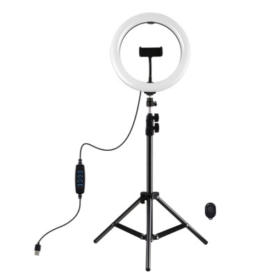 Набір блогера Puluz Ring USB LED lamp PKT3069B 10.2&quot; + tripod 1.1 м (PKT3069B) Вінниця - фото 1