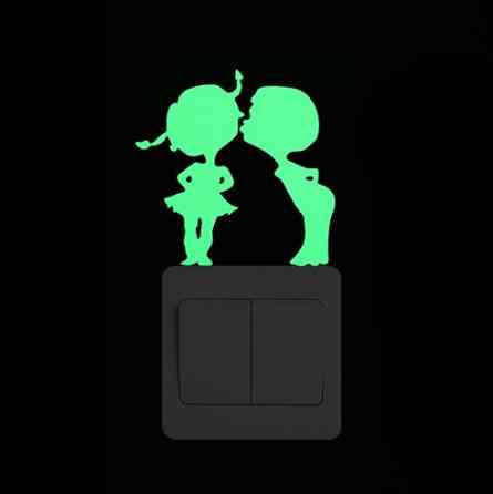 Люминесцентная наклейка 