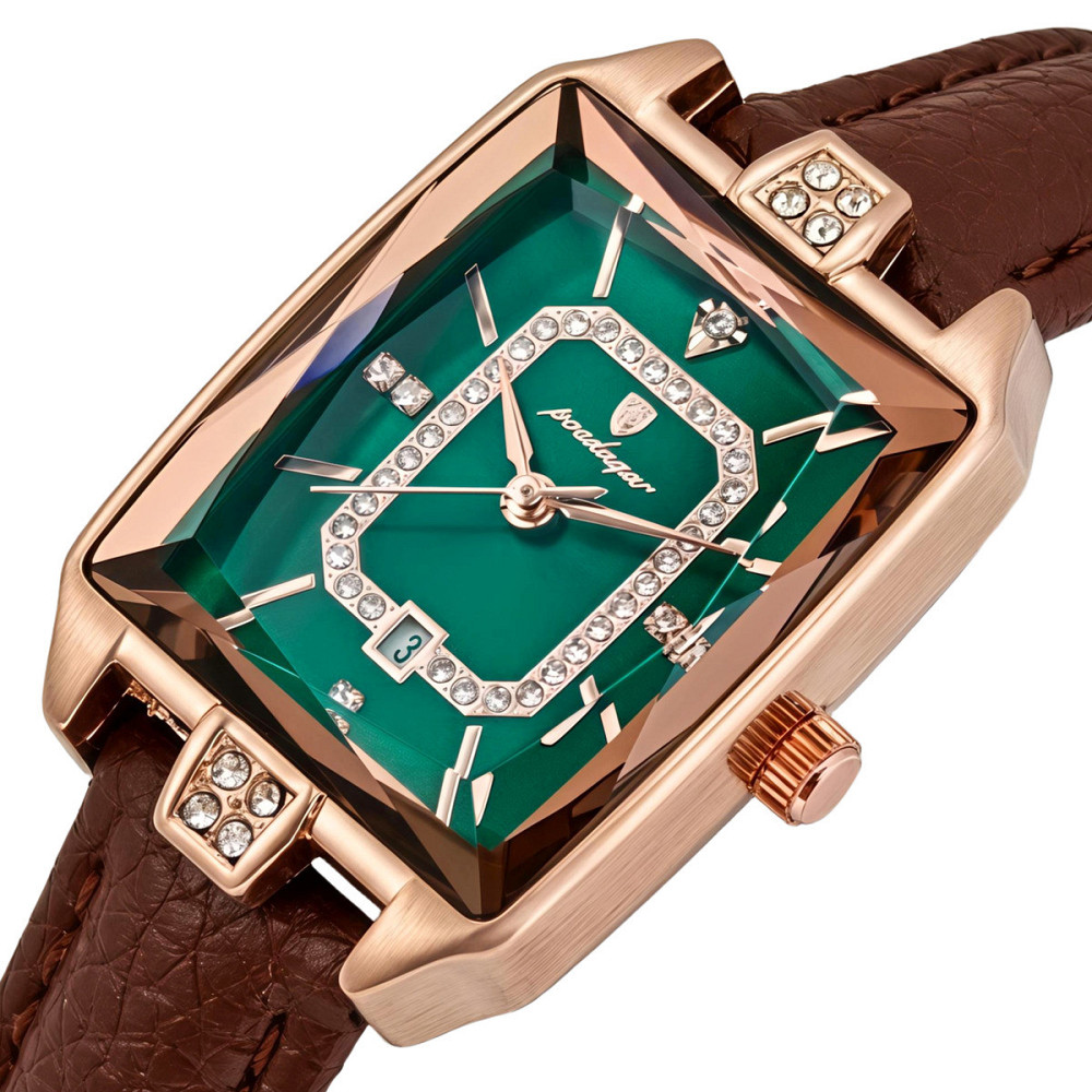 Годинник жіночий наручний Poedagar Magic Leather Classic (2 ремінці) Київ - фото 1