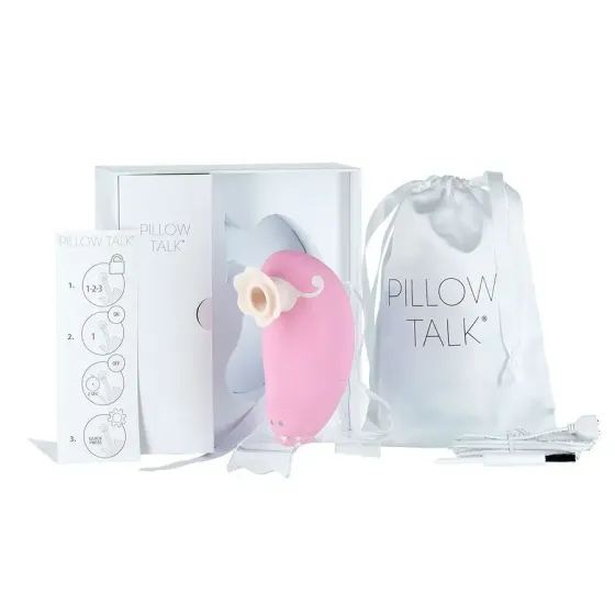 Розкішний вакуумний кліторальний стимулятор Pillow Talk - Dreamy Pink із кристалом Swarovski Львов