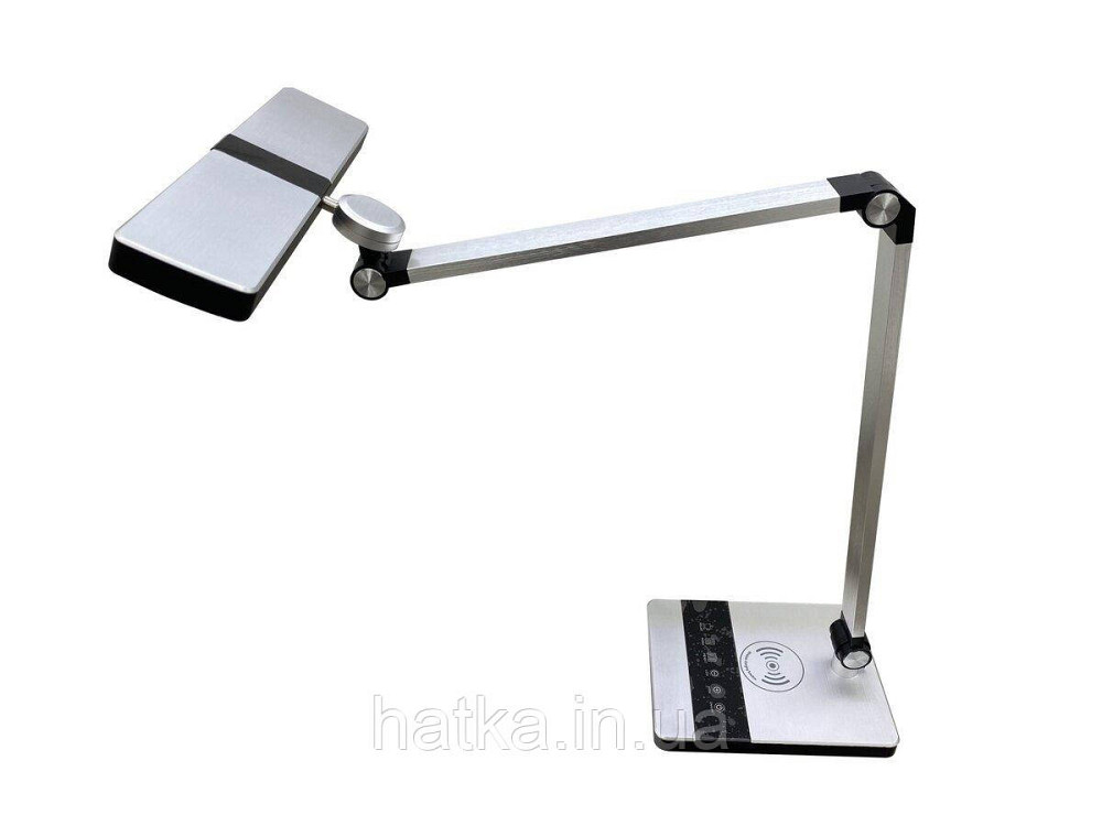 Лампа настільна світлодіодна гнучка Sirius BL-1105-C срібна Київ - фото 6
