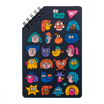 Блокнот Yes 95х145 60 листов на спирали Stand with Ukraine без линовки (151822) Винница - изображение 1