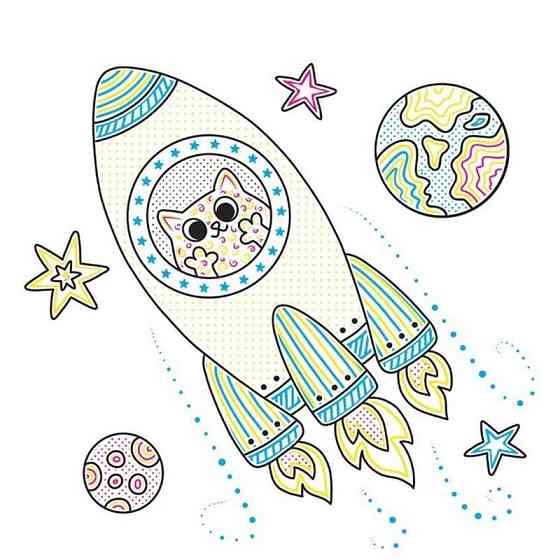 Дитяча книжка-розмальовка "На перегонах" 1806010, 12 сторінок Вінниця