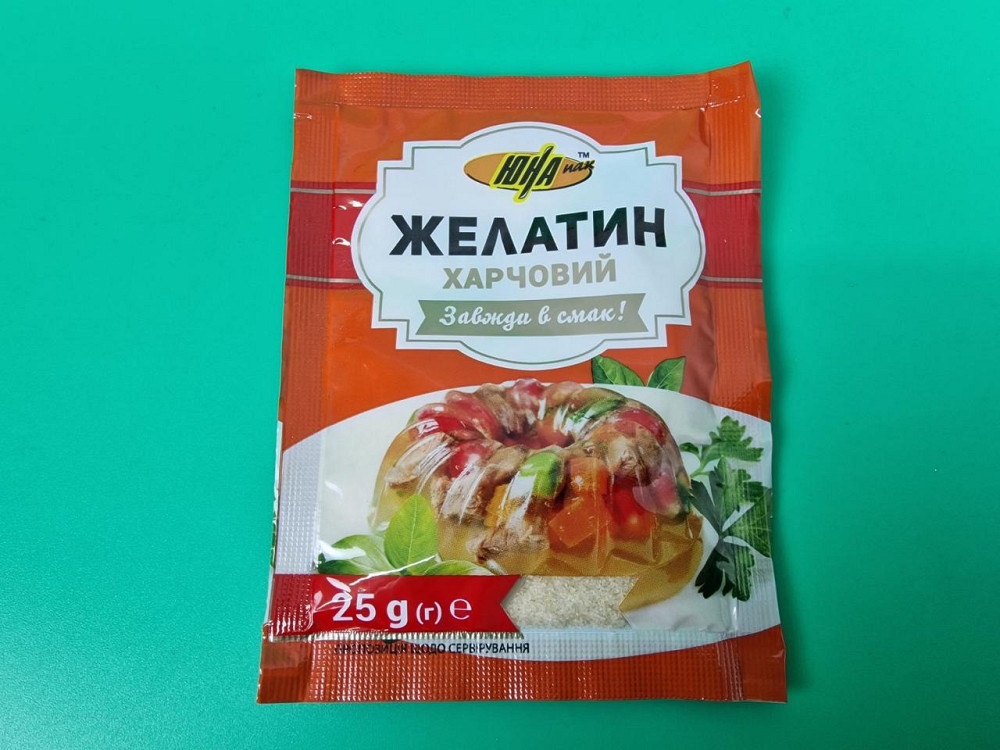 Желатин швидкорозчин (25 г) (30 шт.) Харків - фото 1