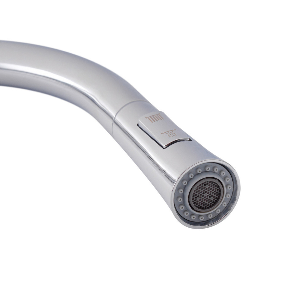 Кухонный смеситель Mixxus Premium PULL 014 с выдвижным изливом MI6958 Харьков - изображение 7