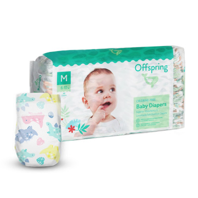Подгузники Offspring Dinoland Размер M 6-10 кг 42 шт (DP-OI-FAT-M42P-DNL) Винница - изображение 1