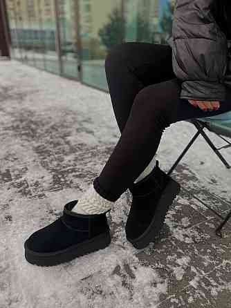 Stilli Угги жіночі STILLI 250-1 чорні (зима, замша натуральна) (6144) Коломия