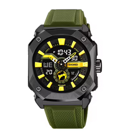 Часы наручные SKMEI 2272BKAG, BLACK-ARMY GREEN, 10655 Днепр