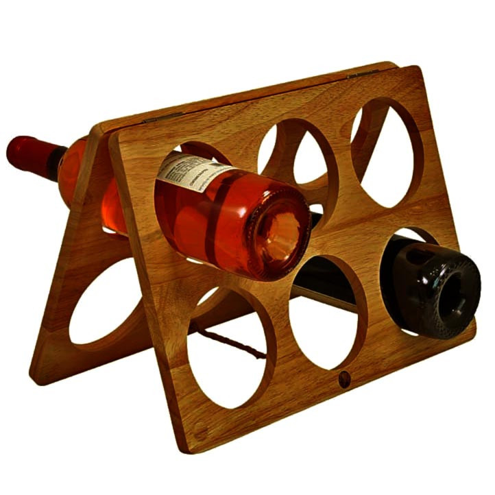 Настільна винна полиця "Дорал" охра Миколаїв - фото 1