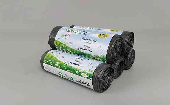 Мусорный пакет 20литров (30шт HD) Супер Торба черный (1 рул) Харьков