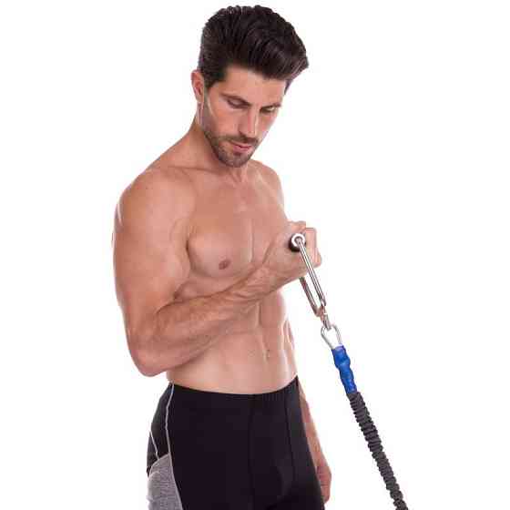 Рукоятка для тяги закрытая обрезиненная SPORT 8095 Киев