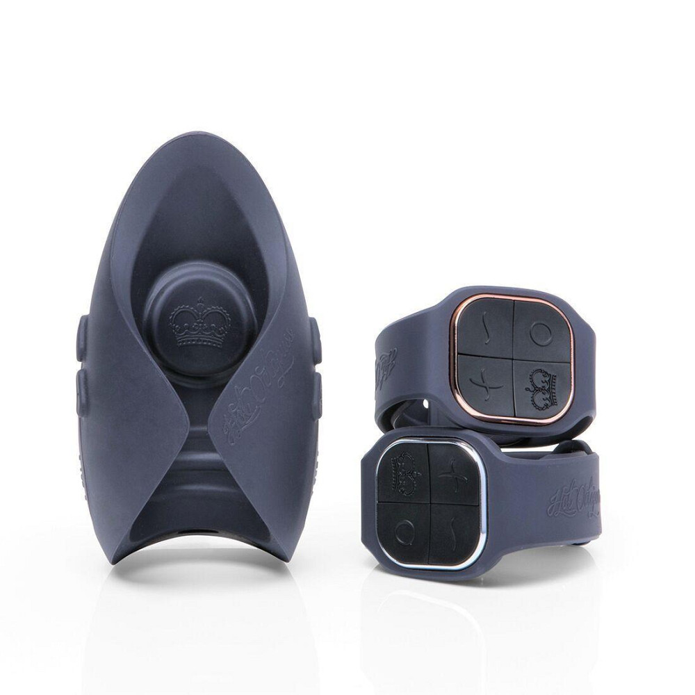 Іграшка для пар Hot Octopuss PULSE DUO LUX, пульсація+вібрація, використання без рук, 2 пульти Sex Aura Київ - фото 1