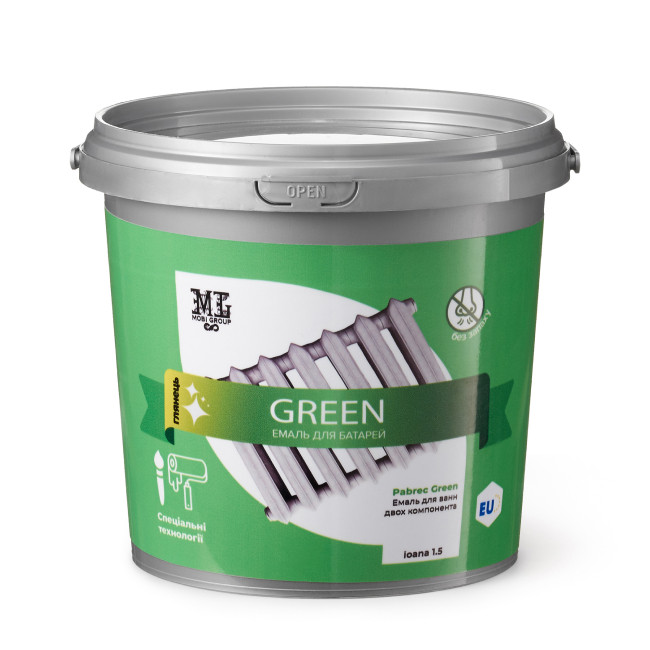 Епоксидна емаль для батарей MG білий 1 кг Киев - изображение 1