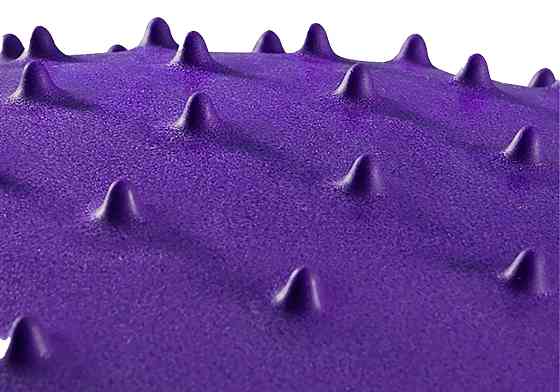 М'яч для фітнесу EasyFit 65 см фіолетовий (фітбол масажний) Коломия