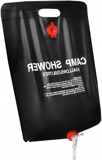 Туристический Душ солнечный 20 литров с шлангом Mil-Tec от Sturm (16005120) ПВХ Нововолынск - изображение 3