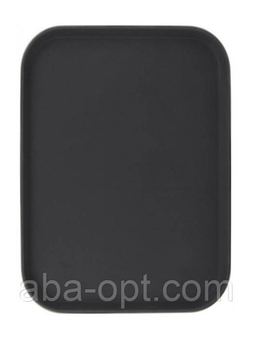 Піднос для офіціанта прямокутний кавового кольору 35 х 27 см Антисліп ( шт ) Одеса - фото 1