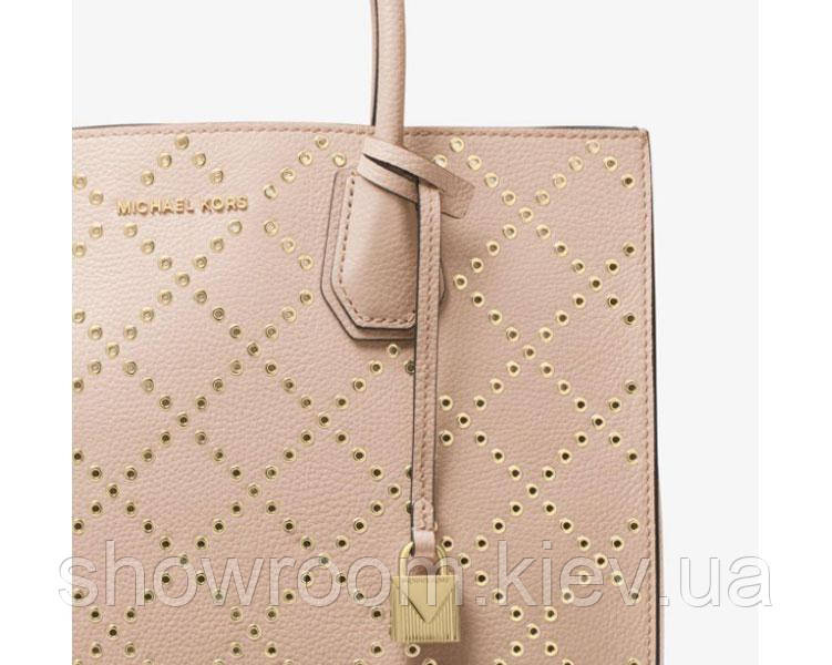 Женская сумка в стиле Michael Kors Mercer Grommeted small rose Киев - изображение 3