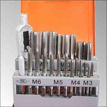 Набор метчиков Richman C9181. 22 елемента М3-М12. Коломыя