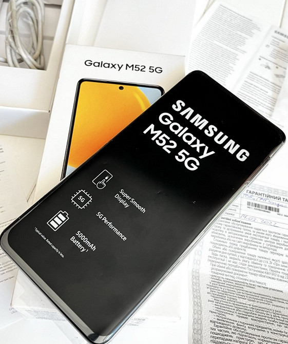 Смартфон Samsung M52 6/128Gb. Київ - фото 6
