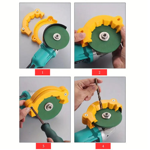 Насадка для заточки и шлифовки сверл 4-12мм на шлифовальный диск, держатель для дрели Киев - изображение 5