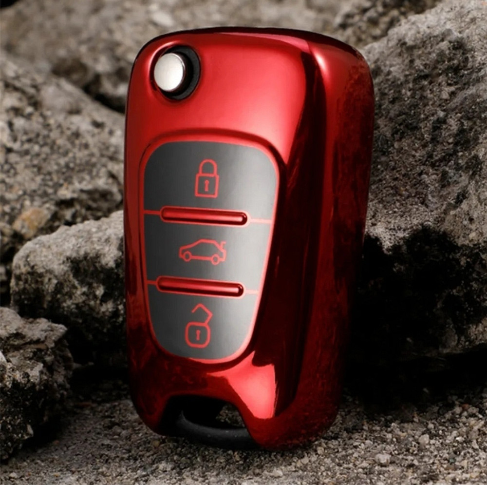 Захисний чохол для автомобільного ключа Hyundai Kia Червоний Смела - изображение 1