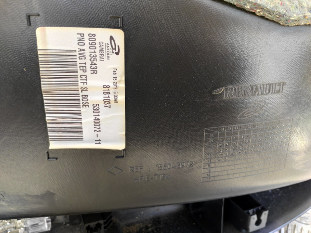 Карта дверей передня ліва Renault Scenic III 2013-2016 (809013543R) Ковель - изображение 7