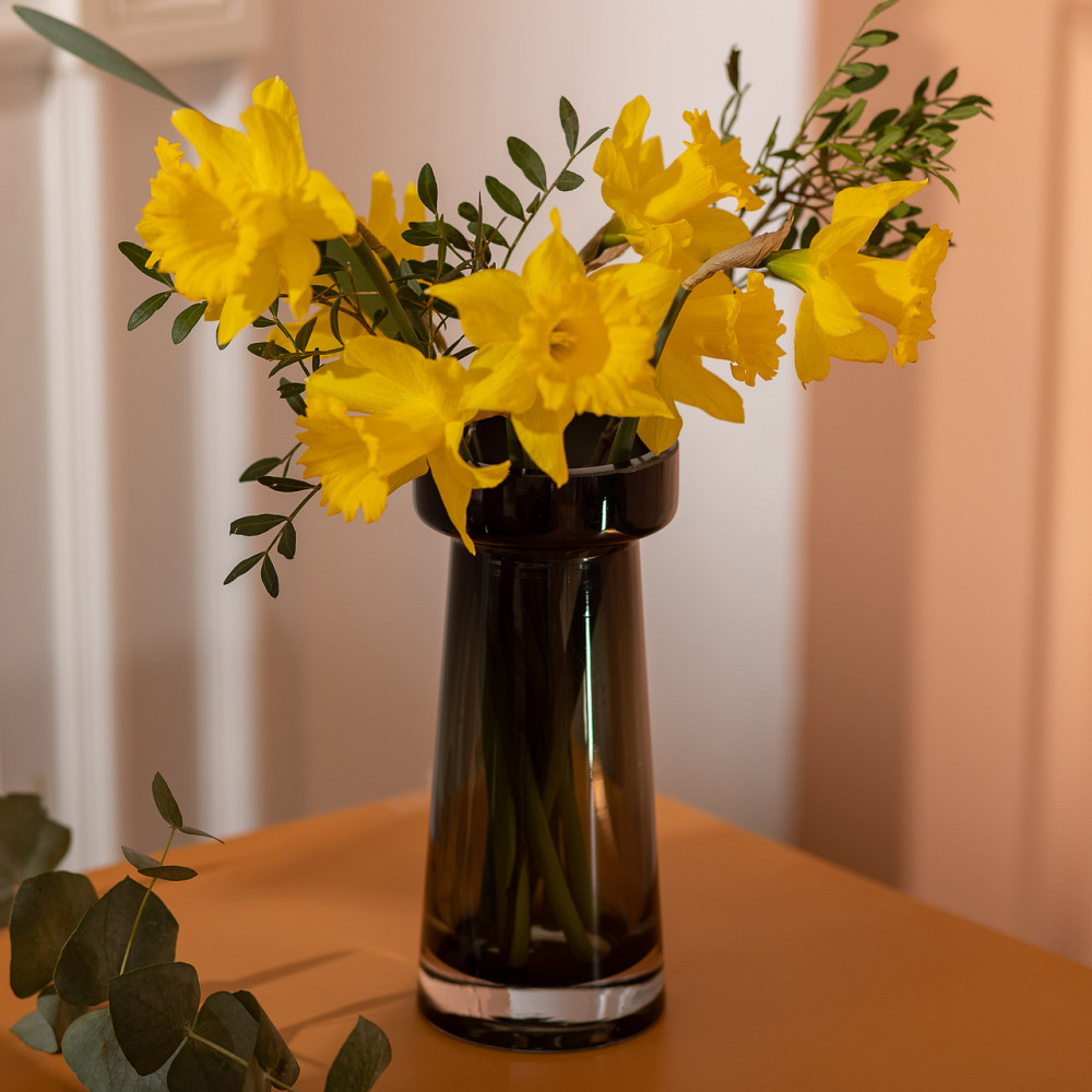 Flower Season Ваза циліндр для квітів 20 см скляна прозора ваза 500 мл HP-10-34 Коломия - фото 3