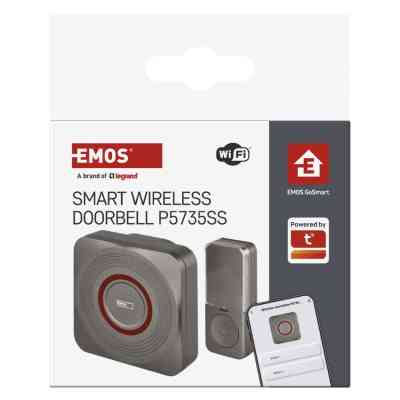 Дверной звонок EMOS беспроводной P5735SS WiFi (P5735SS) Винница