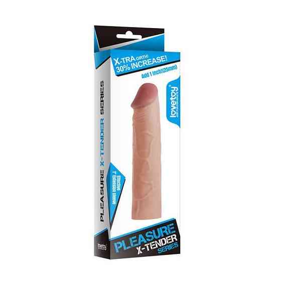 Насадка на член - Pleasure X-Tender Penis Sleeve Add 1