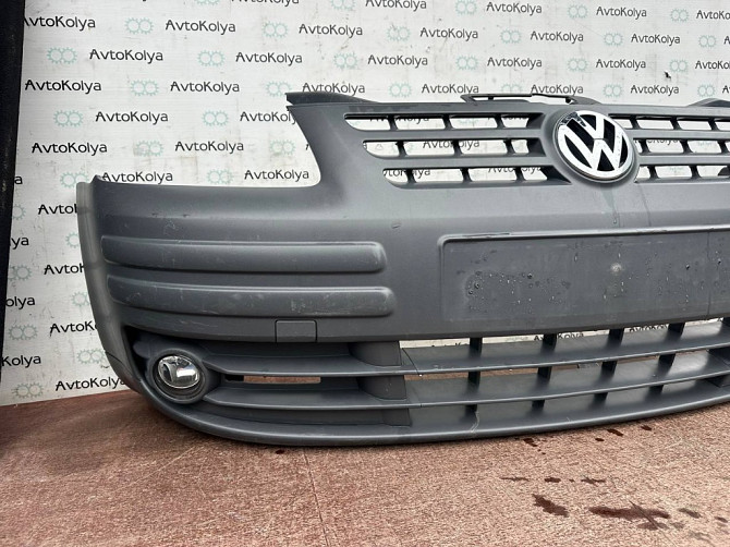Бампер передній з туманками VW Caddy 2004-2010 Ковель - фото 6