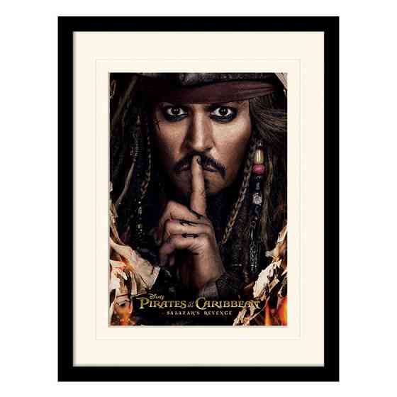 Постер у рамі "Pirates of the Caribbean (Can You Keep A Secret)" 30 x 40 см Рівне