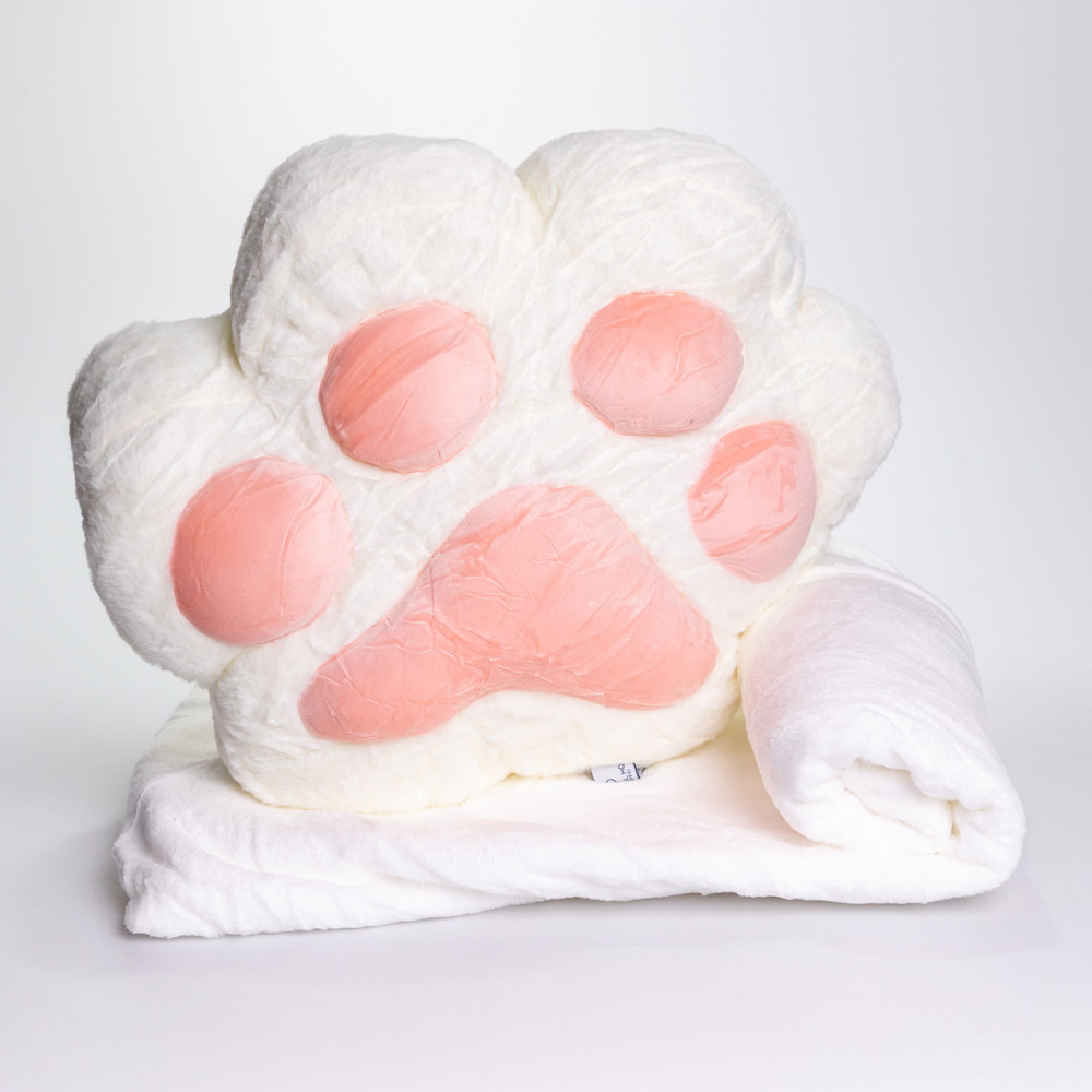 М'яка іграшка-подушка з пледом "Лапка" 3 в 1 Київ - фото 1