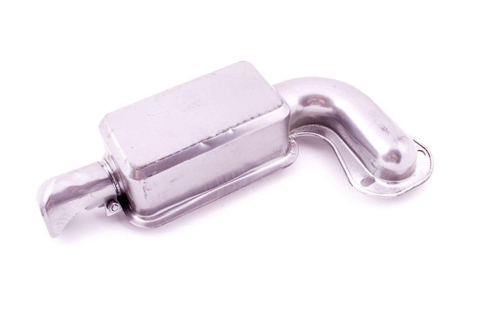 Глушитель мотоблок 195N (15Hp) (прямоугольный, крепления на 2 болта) Мукачево - изображение 1