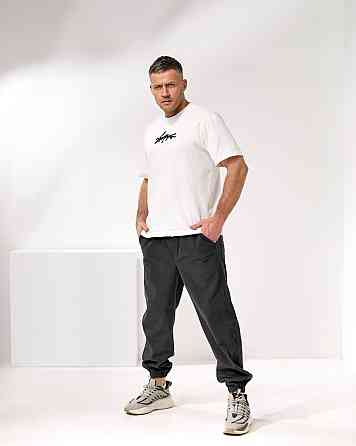 Мужские стильные повседневные вельветовые брюки Графит, 50 Одесса