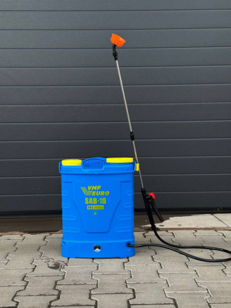 Ранцевый аккумуляторный опрыскиватель VMF EURO SA-12 (12 литров) 12В/8Ач Киев