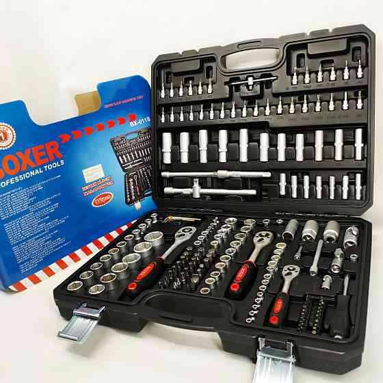 Профессиональный набор инструментов для авто и дома, Набор инструмента для автослесаря MN-60 Львов