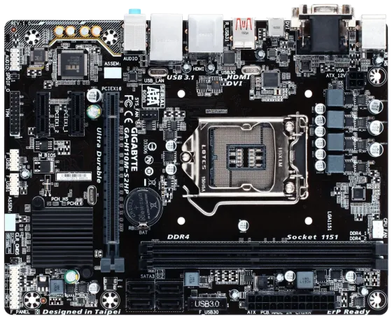 Материнська плата Gigabyte GA-H110M-S2HP Луцк