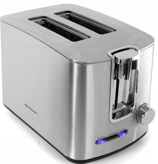 Тостер Sharp  INOX 850 Вт 2 тоста. Київ - фото 7