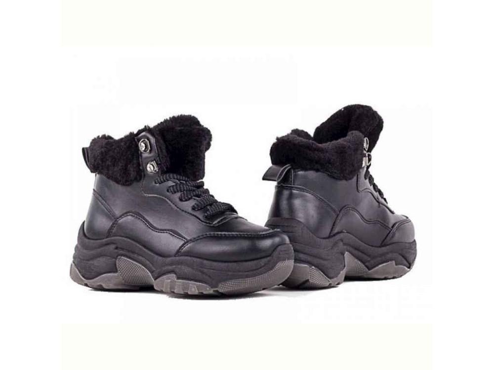 Ботинки женские 93-57 BLACK KOGA (KS-8 ) р.36 ТМ SOPRA Киев - изображение 1
