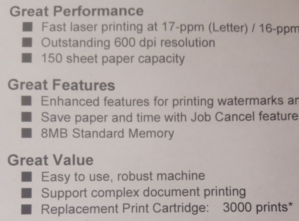 Принтер Лазерний Xerox 3117 Київ - фото 2