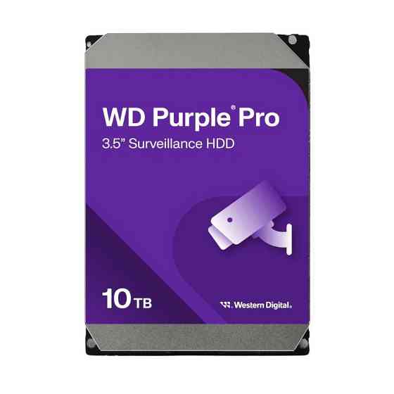 Накопичувач HDD SATA 10.0TB WD Purple Pro 7200 rpm 512 MB (WD102PURP) ( 715 г ) Харків