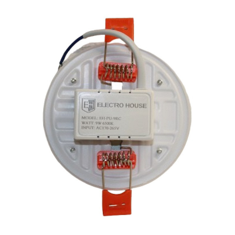 LED панель універсальна кругла Ø90 мм 9Вт, холодний білий 6500К, 800 Лм Дніпро - фото 2