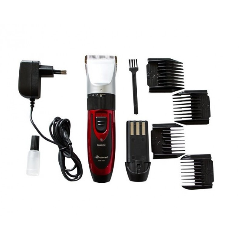 Машинка для стрижки GEMEI GM-550 час заряджання 8 годин, індикатор, 4 насадки довжини 4109 Одеса - фото 5