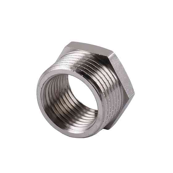 Футорка перехідна SOLOMON 3/4″х 1/2″ НІКЕЛЬ 8209 ЗВ N Луцк