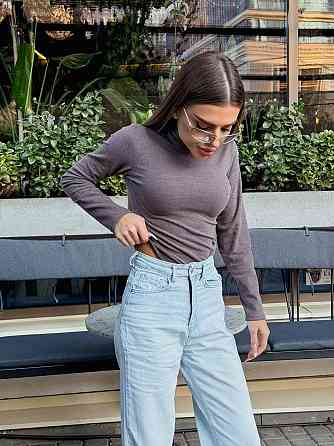 Женский теплый базовый боди из микрофлиса рuma Серый, 42/44 Одесса