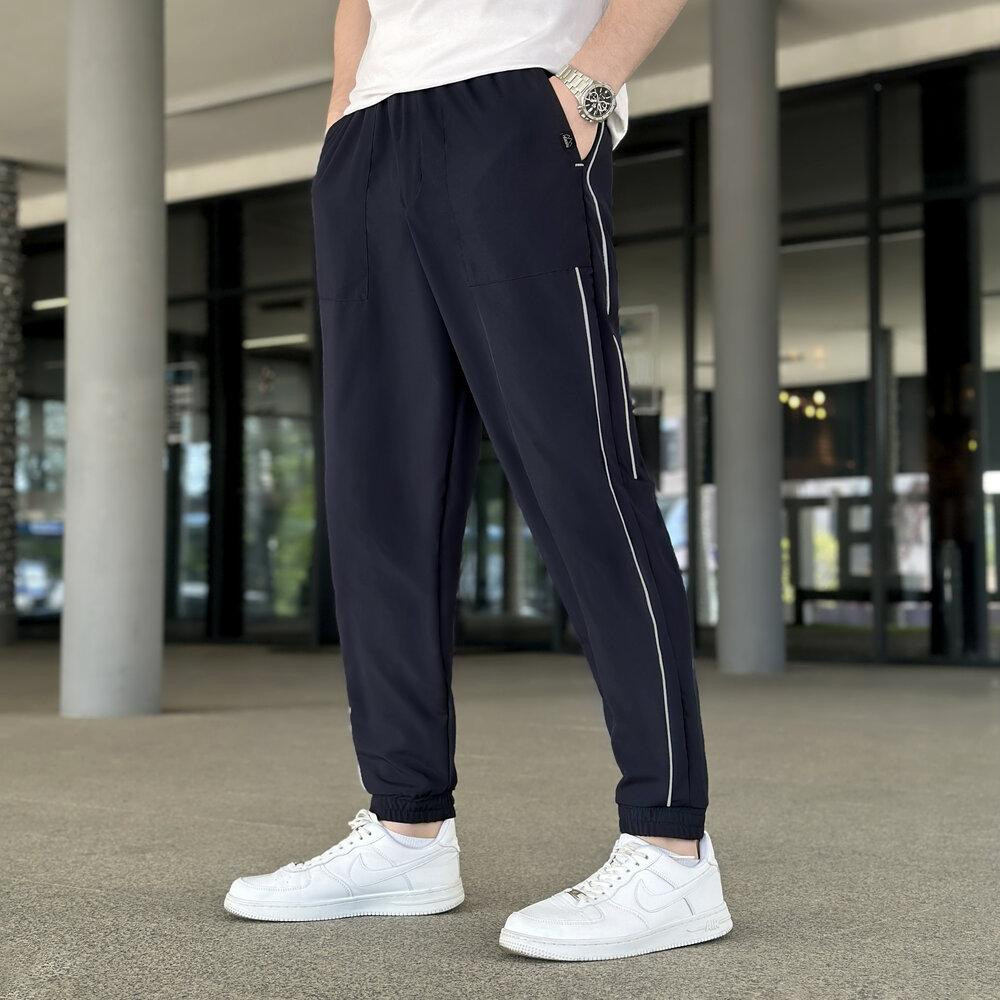 Весняні чоловічі джогери темно-сині Pobedov Weekend Київ - фото 7