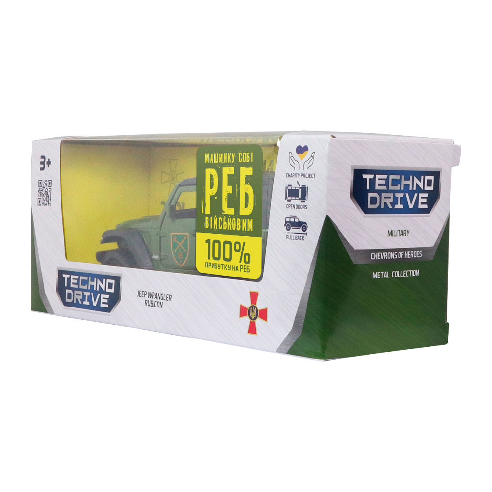 Автомодель серії Шеврони Героїв - Jeep Wrangler Rubicon - ОК Північ Дніпро - фото 5